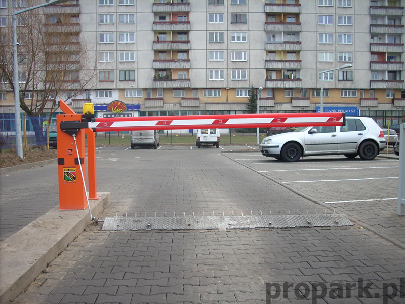 Realizacja Propark w Łodzi, parking abonamentowy