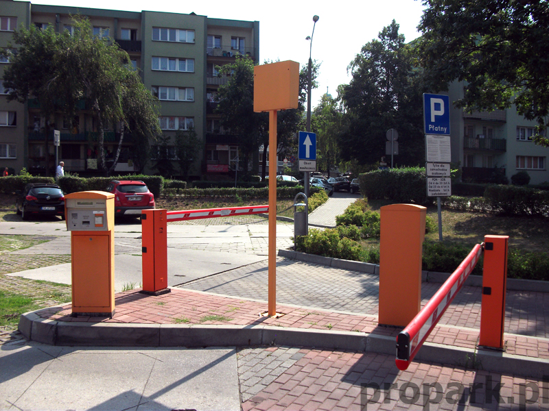 Realizacja Rybnik Parking przy ulicy Curie-Skłodowskiej
